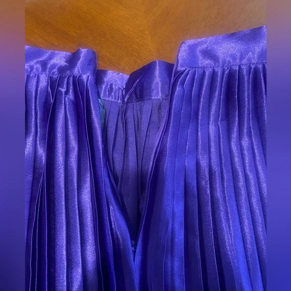 Nasty Gal Vibrant Purple A-Line Skirt - Picture 3 of 5